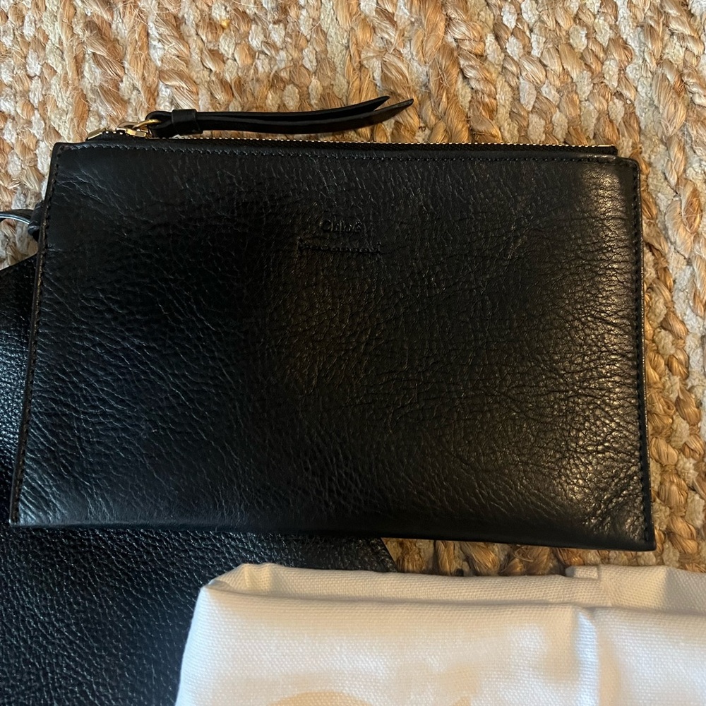 Chloe Vick Tote Black Leather - Picture 13 of 16